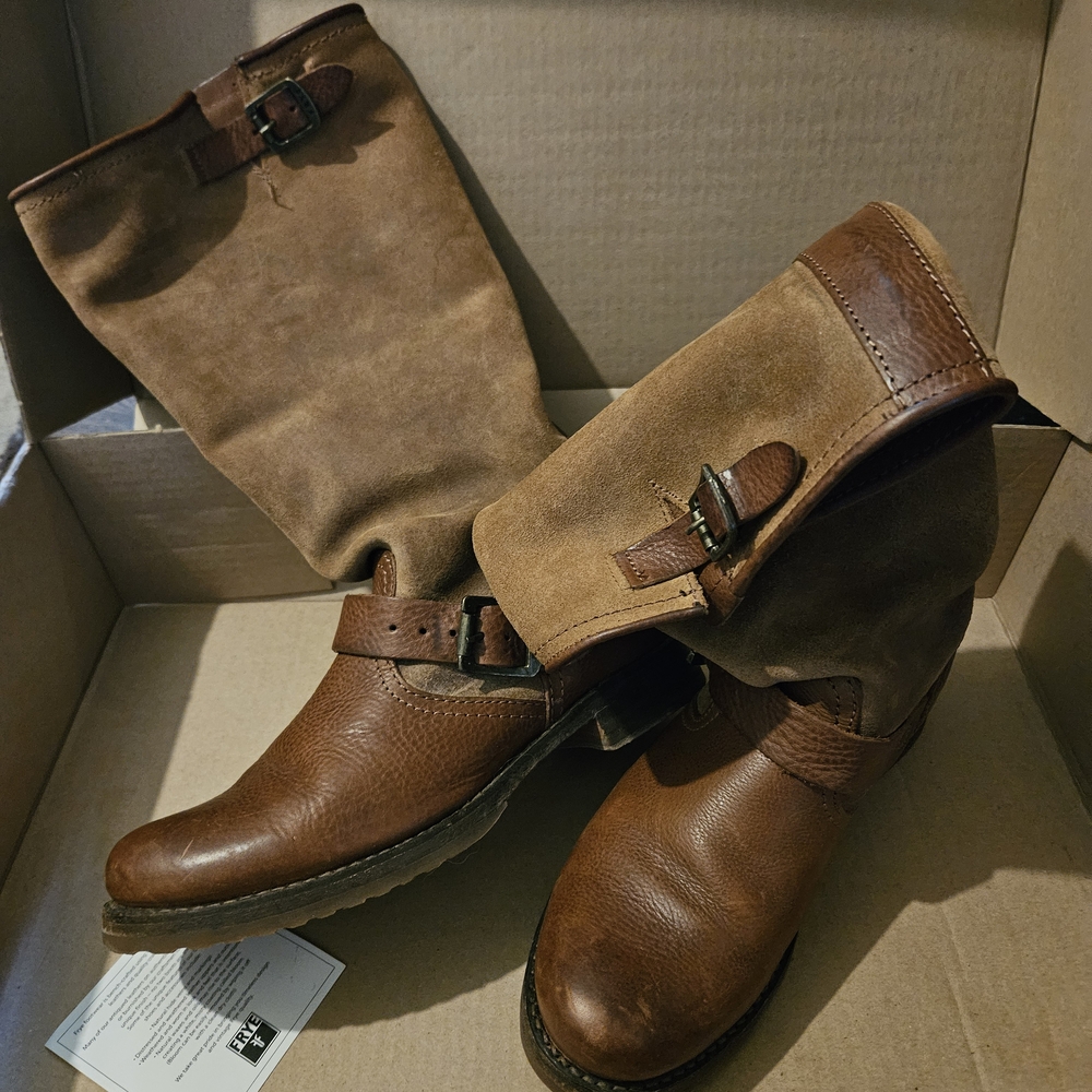 FRYE AND CO. Brown Heeled Boots
